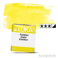 Lukas 1862 Aquarellfarben 1/2 Napf | 1045 Echtgelb hell