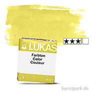 Lukas 1862 Aquarellfarben 1/2 Napf | 1152 Gelbgrün