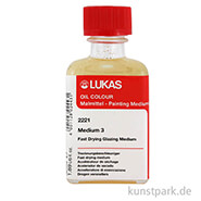 Lukas Medium 3, trocknungsbeschleunigend 50 ml 