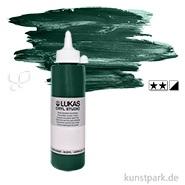 LukasCryl STUDIO Acrylfarbe 250 ml Flasche | 4758 Grüne Erde