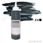 LukasCryl STUDIO Acrylfarbe 500 ml Flasche | 4784 Paynesgrau
