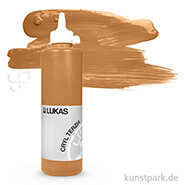 LukasCryl TERZIA Acrylfarbe 500 ml Flasche | 4831 Lichter Ocker