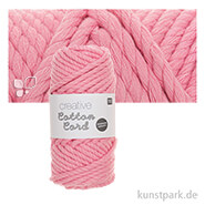 Makramee Baumwoll-Garn 130 g 5 mm | Rosa