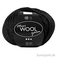 Maxi Wollgarn 100 g 125 m | Schwarz