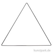 Metallring Dreieck - Anthrazit 