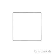 Metallring Quadrat - Anthrazit 20 cm