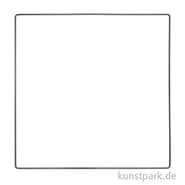 Metallring Quadrat - Anthrazit 30 cm