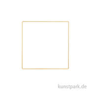 Metallring Quadrat - Gold 20 cm
