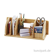 Miniatur Büro-Regal, 7,2 x 3,5 x 2,5 cm 