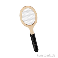 Miniatur Tennisschläger, Natur, 6,2 cm 