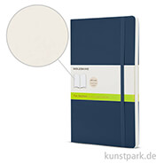 MOLESKINE Notizbuch Softcover - Saphir - Blanko, 192 Seiten 