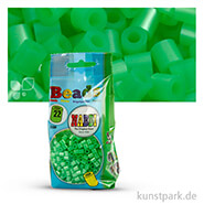 NABBI Bügelperlen - 1100 Stück, 5x5 mm 2,5 mm | Perlmuttgrün