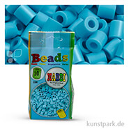 NABBI Bügelperlen - 1100 Stück, 5x5 mm 2,5 mm | Türkis