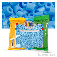 NABBI Bügelperlen - 6000 Stück, 5x5 mm 2,5 mm | Pastellblau