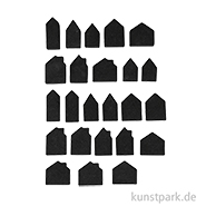 Nupsi Platzhalter für Gießformen, Mini Haus, 24 Stück 