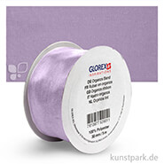 Organza-Band - 38 mm Breite - 5 m Länge Einzelfarbe | Lila