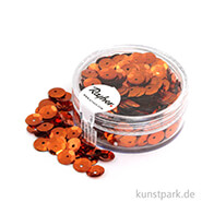 Pailletten Gewölbt - 6 mm - 6 g Dose Farbe | Kupfer