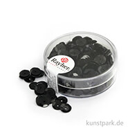 Pailletten Gewölbt - 6 mm - 6 g Dose Farbe | Schwarz