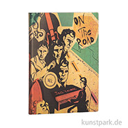 PAPERBLANKS FLEXI Notizbuch - Jack Kerouac - On the Road 180 x 230 mm