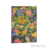 PAPERBLANKS FLEXI Notizbuch - Laurel Burch - Jungle Song 180 x 230 mm - Unliniert
