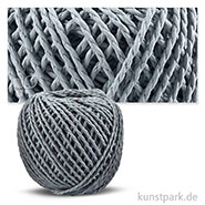 Papiergarn 2,5-3 mm, 150g Einzelfarbe | Hellblau