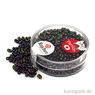 Papillon-Rocailles - 2x4 mm - 18 g Dose | Amethyst