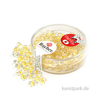 Papillon-Rocailles - 3,2x6,5 mm - 18 g Dose | Lichtgelb