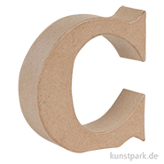 Pappbuchstaben Times, 10 cm Einzeln | C