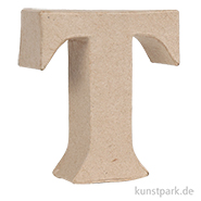 Pappbuchstaben Times, 10 cm Einzeln | T