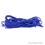 Paracord Schnur - hoch reißfest aus Nylon, 2 x 4 mm, 5 Meter 5 m | Dunkelblau