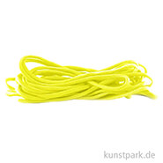 Paracord Schnur - hoch reißfest aus Nylon, 2 x 4 mm, 5 Meter 5 m | Gelb