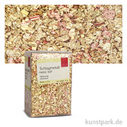 Passione Schlagmetall-Flocken, klein abburstig | Abendrot (12 g)