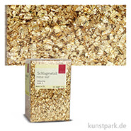 Passione Schlagmetall-Flocken, klein abburstig | Gold 2 (12 g)