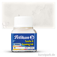 Pelikan Tusche A 10 ml | Weiß