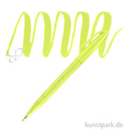 Pentel Arts Brush Sign Pen Einzelstift | Limonengrün