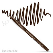 Pentel Arts Colour Pen Faserschreiber Einzelstift | Dunkelbraun