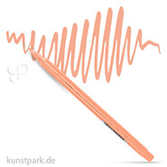 Pentel Arts Colour Pen Faserschreiber Einzelstift | Hellorange
