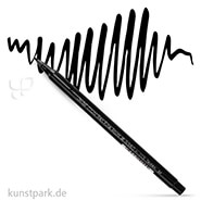Pentel Arts Colour Pen Faserschreiber Einzelstift | Schwarz