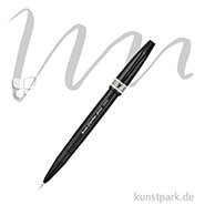 Pentel Brush Sign Pen Artist Einzelstift | Grau