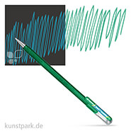 Pentel Hybrid DualMetallic Glitter Gel Pen 0,5 mm Einzelstift | Grün - Metallic Blau