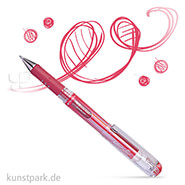Pentel Hybrid Gel Grip Metallic DX 1,0 mm Einzelstift | Metallic Rot