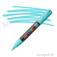 POSCA Marker PC-1M - extrafein 0,7 mm Einzelstift | Aqua Grün