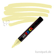 POSCA Marker PC-5M - medium 1,8-2,5 mm Einzelstift | Elfenbeinfarben