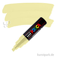 POSCA Marker PC-8K - breit 8 mm Einzelstift | Elfenbeinfarben