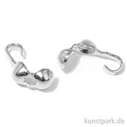 Quetschkalotte - Silber 5 mm