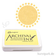 Ranger Archival Ink Stempelkissen Einzelfarbe | Gelb
