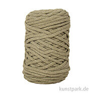 Braidy Recycling Garn, geflochten für Makramee, 250 g 4 mm | Schilf