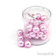 Renaissance Glaswachsperlen - 10 mm - 35 Stück Dose | Orchidee