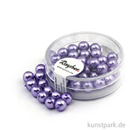 Renaissance Glaswachsperlen - 6 mm - 45 Stück Dose | Flieder