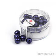 Renaissance Glaswachsperlen - 8 mm - 25 Stück Dose | Pflaume